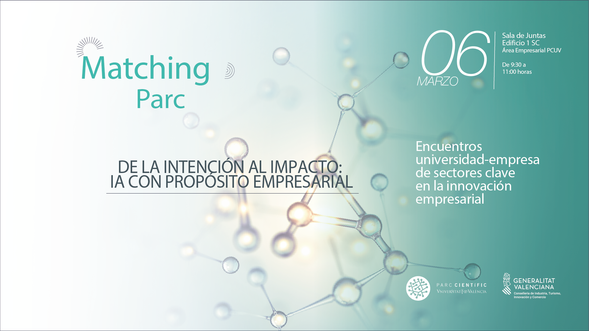 Matching Parc | De la intención al impacto: IA con propósito empresarial