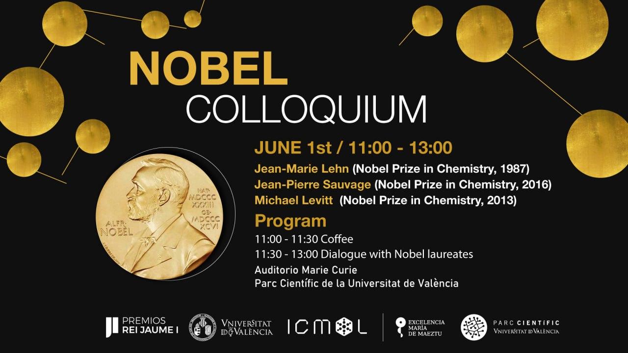 El Parc Científic UV acogerá un coloquio con tres premios Nobel de Química