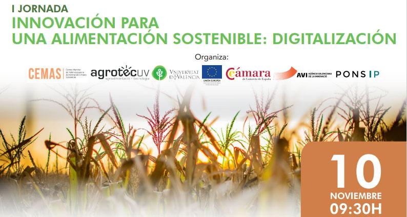 AgrotecUV | I Jornada para una Alimentación Sostenible: Digitalización