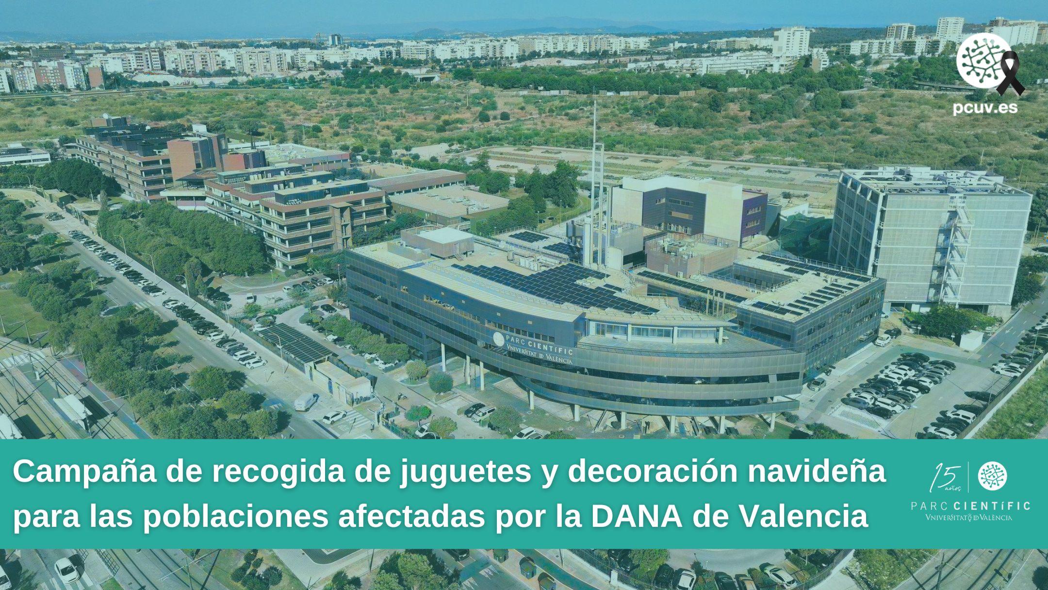 Campaña de la FPCUV para la recogida de juguetes y decoración navideña para los municipios damnificados por la DANA