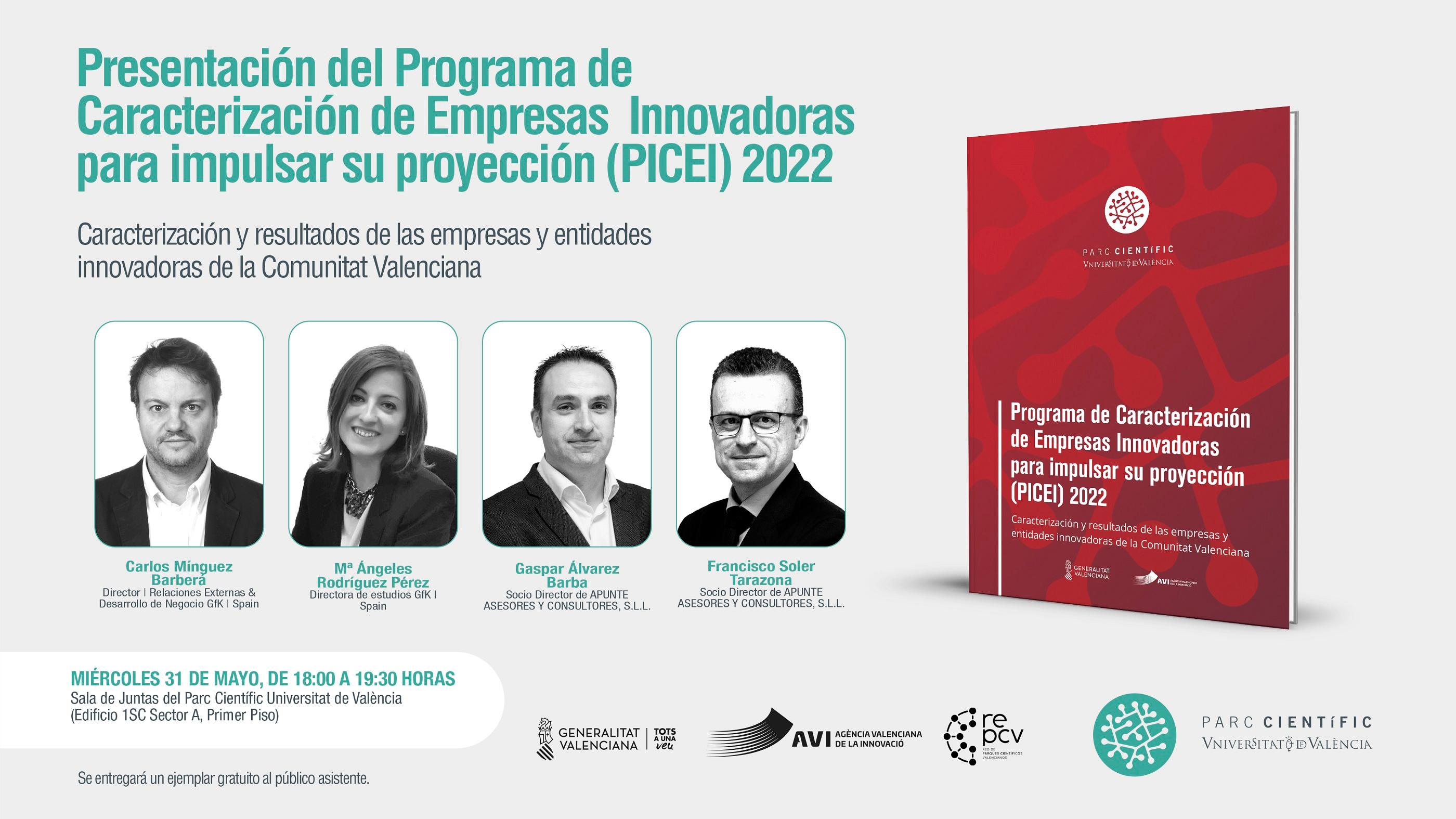Más grandes, internacionales y jóvenes | Ven a conocer las empresas innovadoras de la Comunitat Valenciana a través del PICEI 2022 