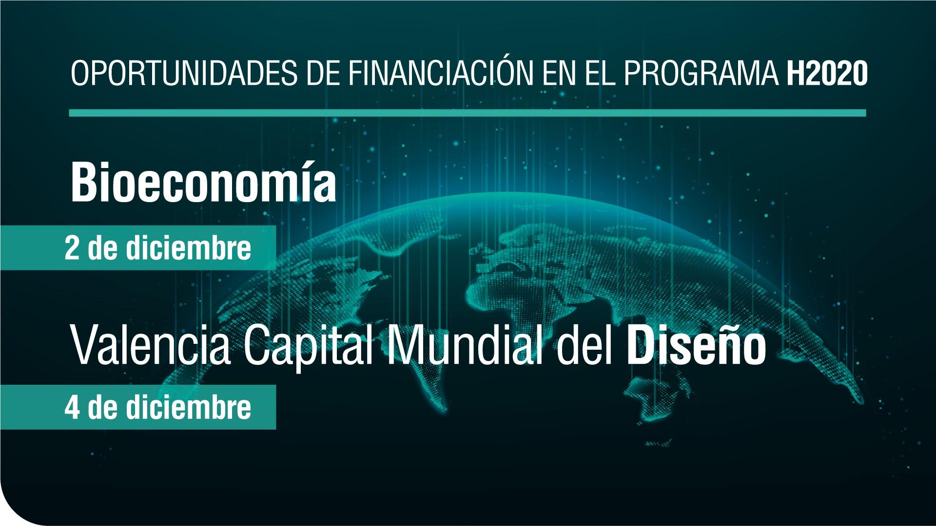 Jornada Bioeconomía - Oportunidades de Financiación en el Programa H2020