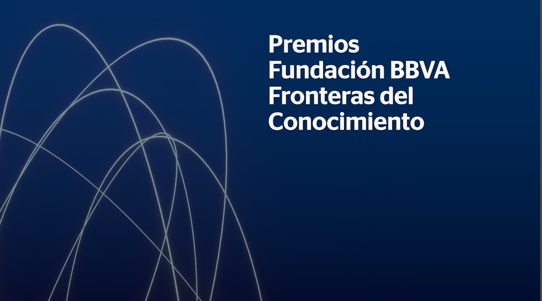 Fundación BBVA | Premios Fronteras del Conocimiento
