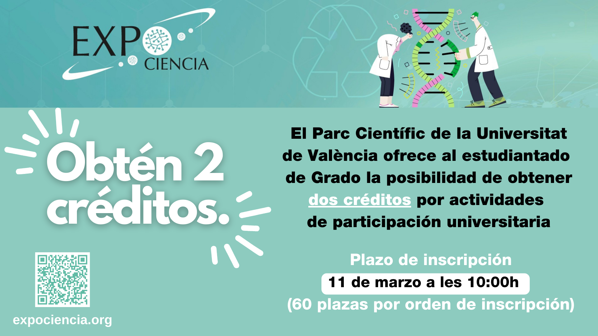 Participa como voluntari@ en Expociència 2025