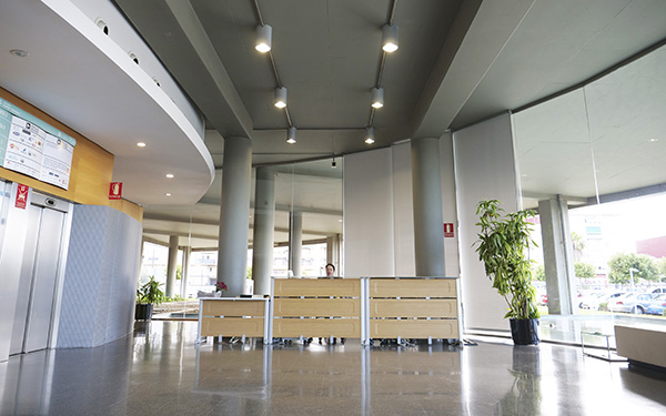 Reception and Information Desk