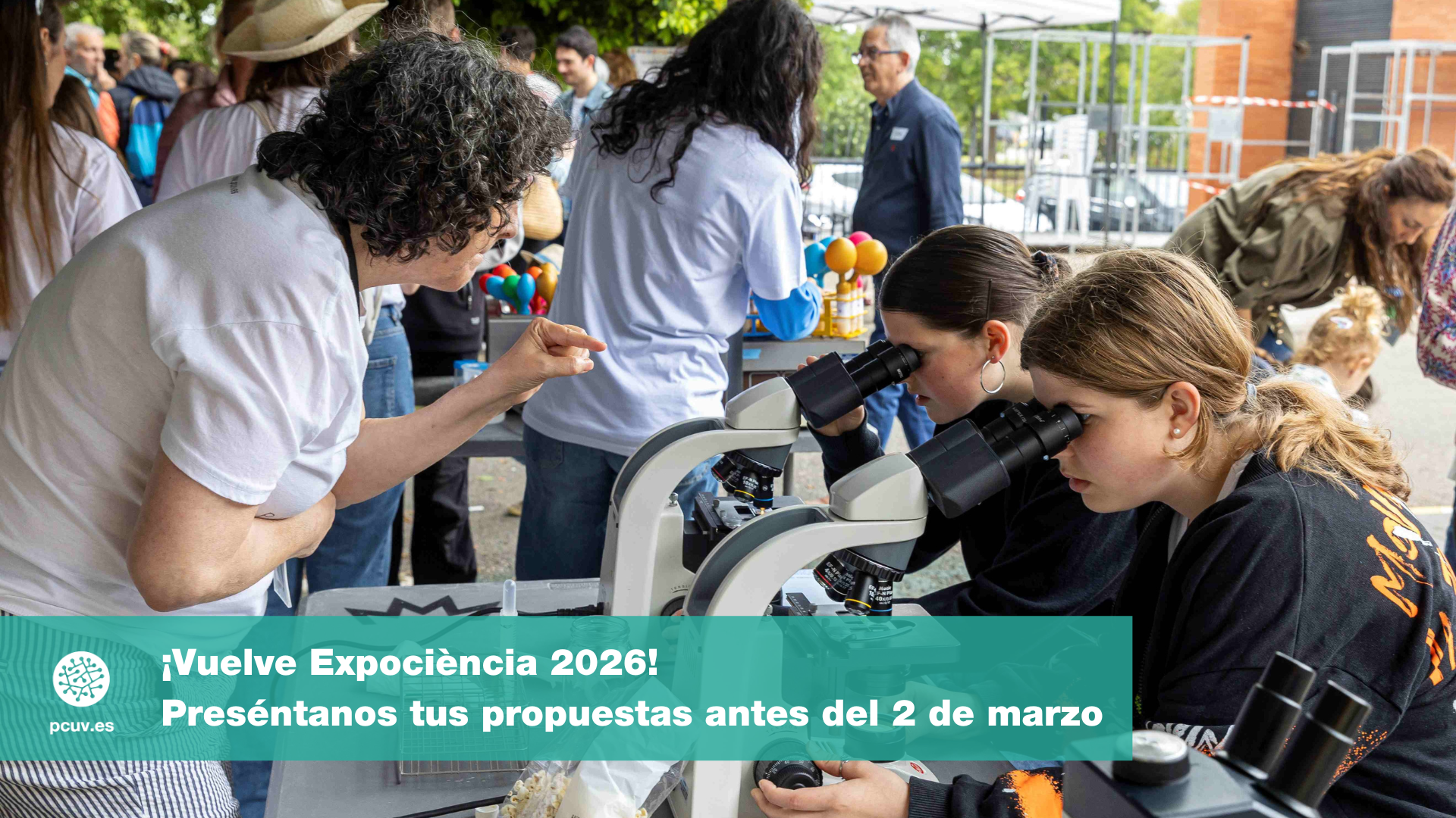Expociència 2026 | Preséntanos tus actividades 