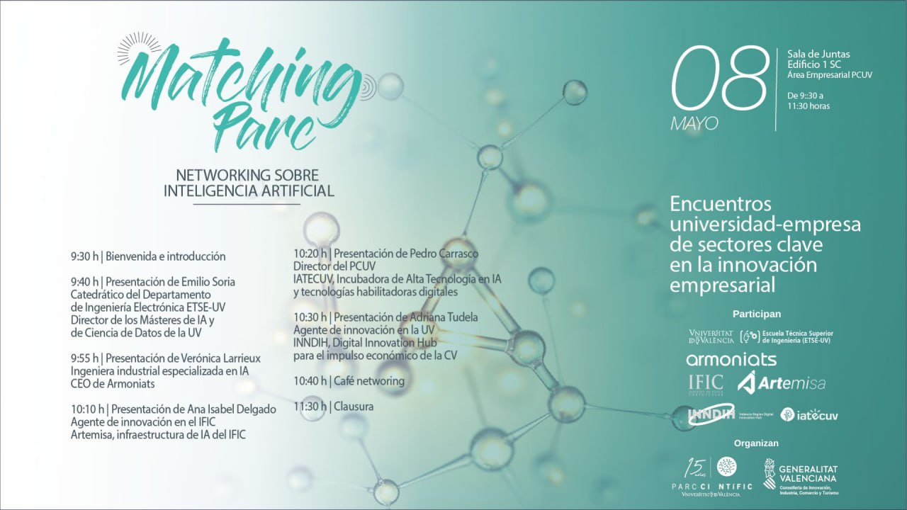 Matching Parc | Desayuno networking sobre Inteligencia Artificial